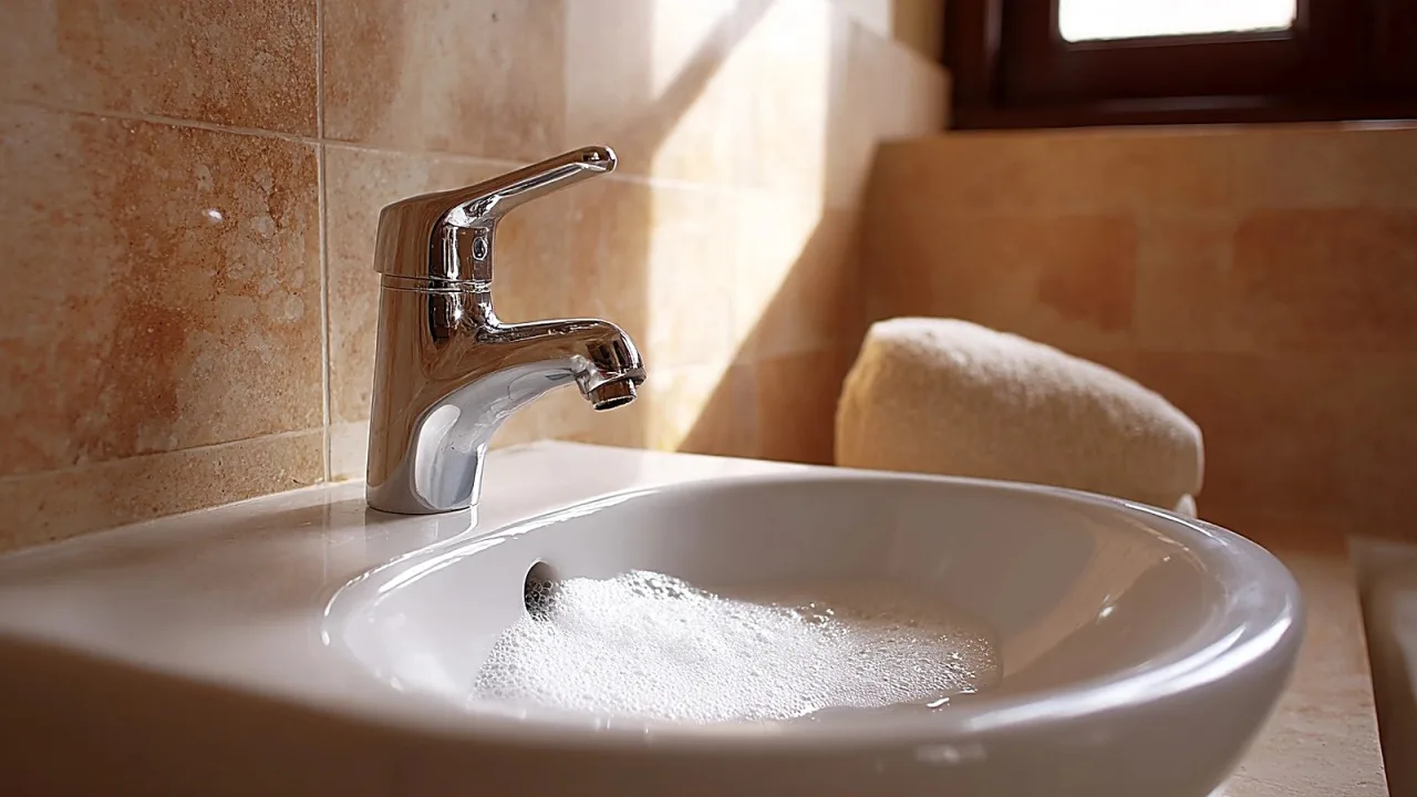 El atasco del lavabo casi siempre vive en el mismo sitio.
