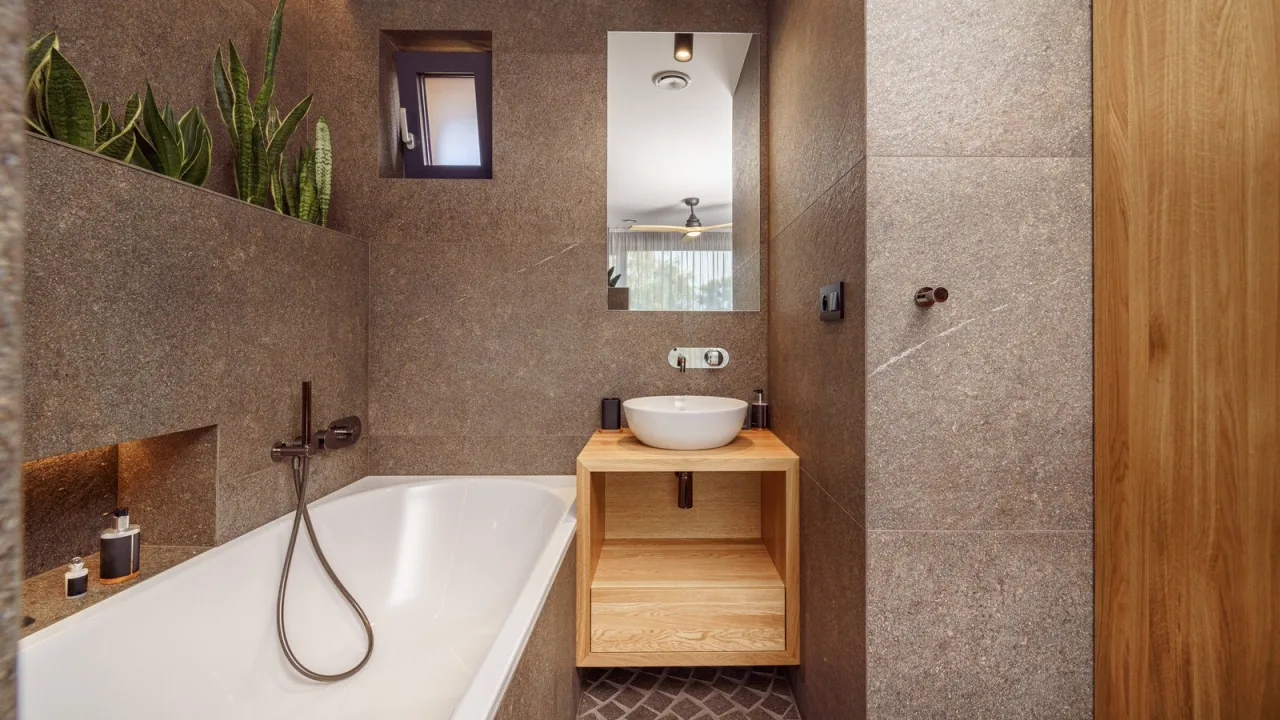 Un baño que huele a hotel no necesita ambientador de recambios.