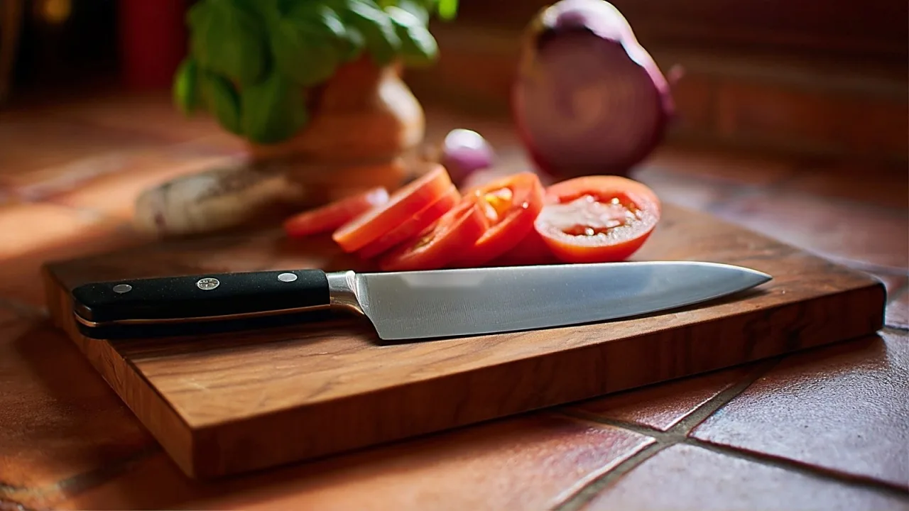 Un cuchillo de cocina que vuelve a cortar sin gastar un euro.