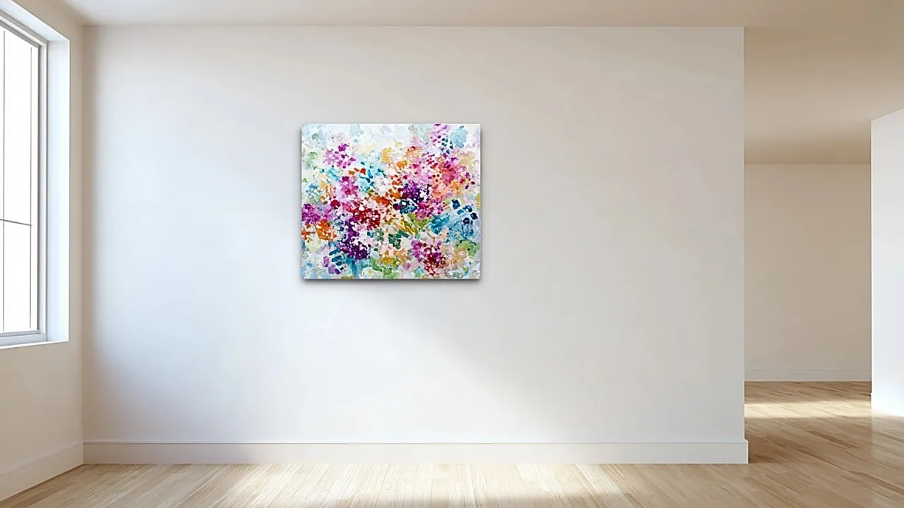 Obra abstracta, autor con chupete: el Guinness dio fe.