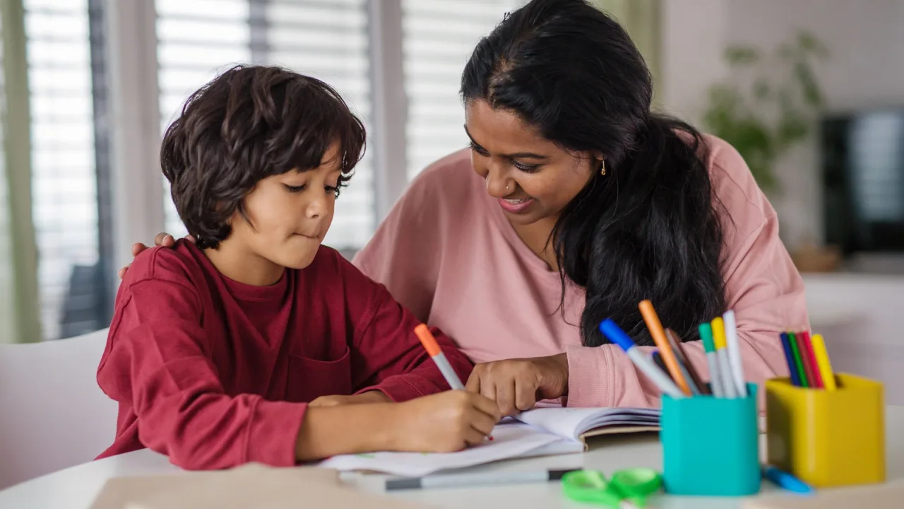 El más pequeño de la clase no siempre es el más inquieto: a veces solo es el más pequeño.