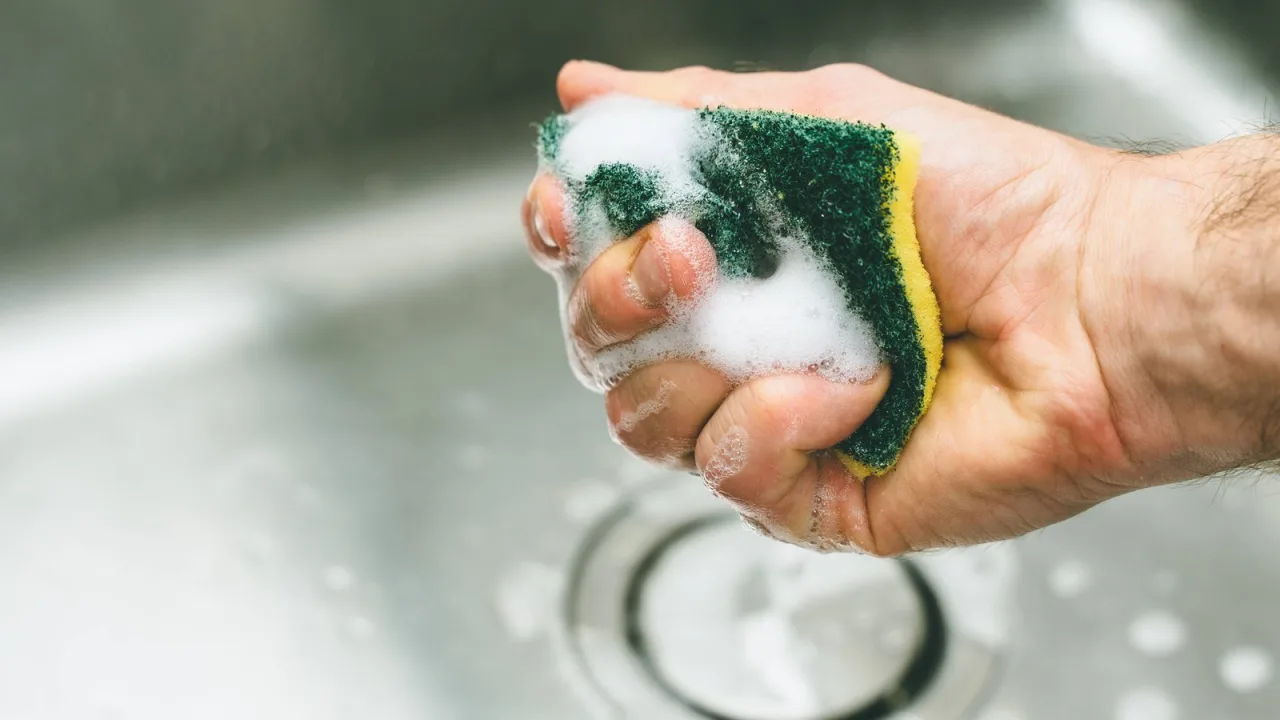 Las bayetas húmedas son uno de los rincones con más bacterias de la casa.