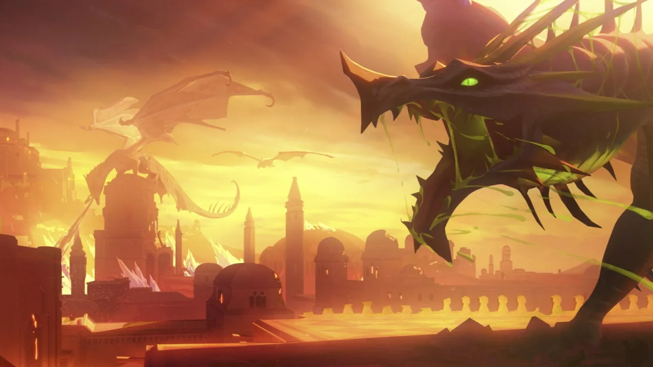 Un dragón ataca la ciudad: la fantasía de dados de rol convertida en serie.